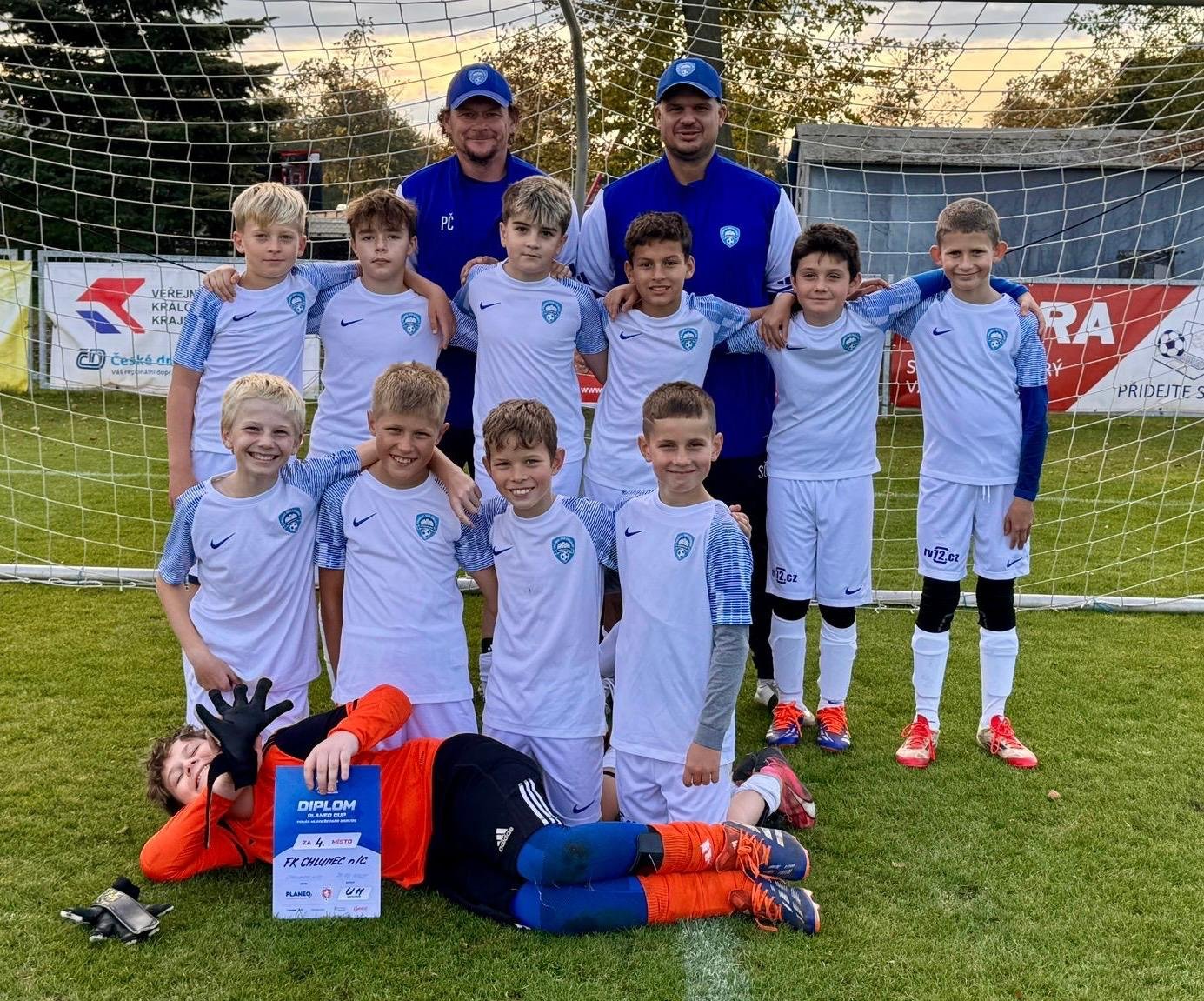 Planeo Cup U11 – 4. místo po bojovném výkonu pro FK Chlumec