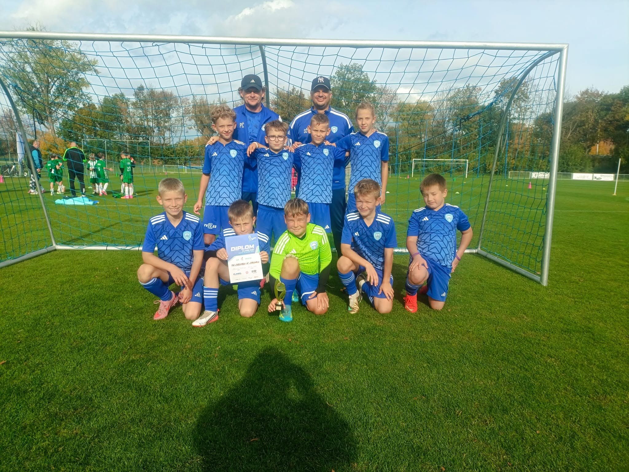 PLANEO CUP U10 – PRVNÍ MÍSTO A POSTUP